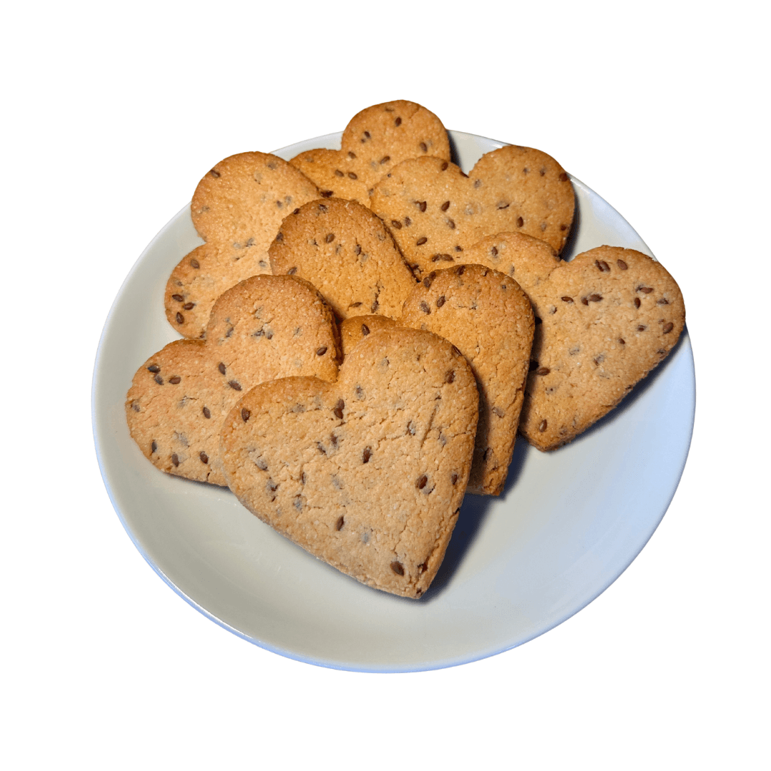 Bademli Kalp Kurabiye